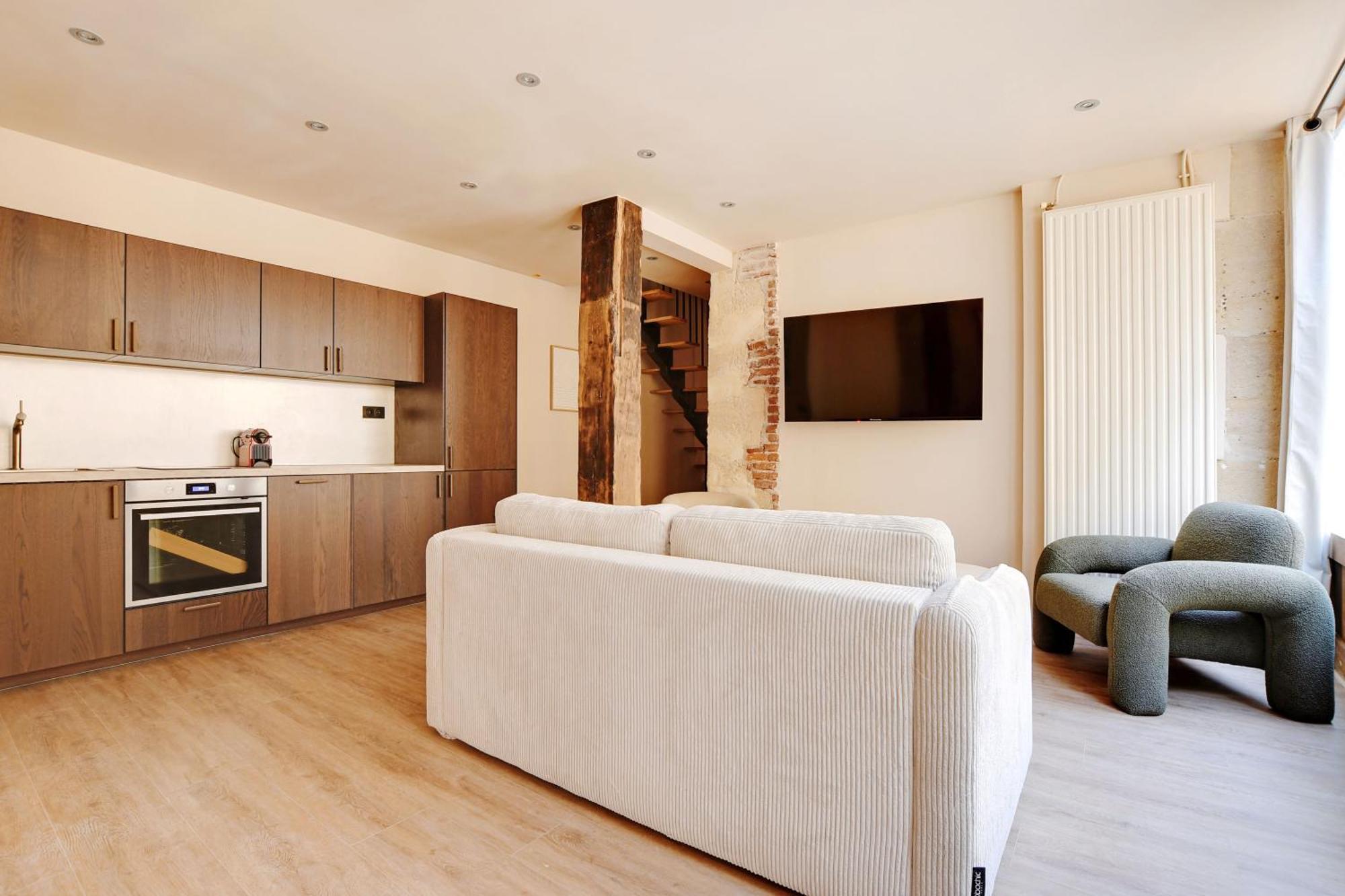 Amazing Duplex - 5br-12p - Montorgueil Apartment *